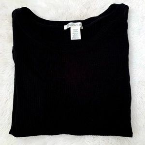 ribbed tight fitting top